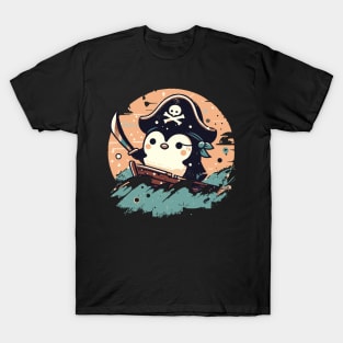 Penguin pirate cute kawaii T-Shirt